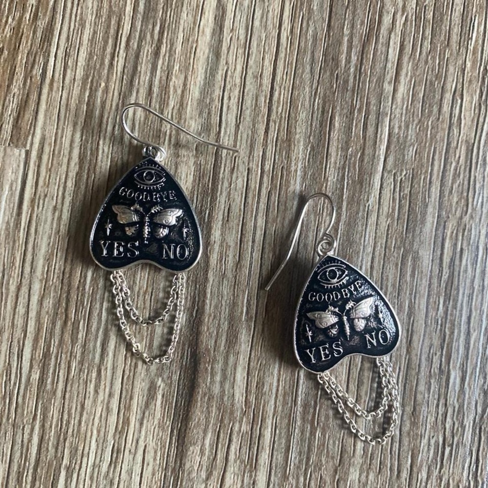 ouija board earrings